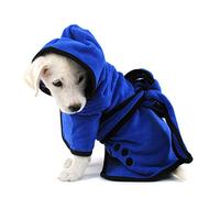 PETCUTE Dog Bathrobes Dog Robe Fast Drying Bathrobe for Dogs Microfiber dog towel Absorbent Dog Pajamas Small Medium Large Size