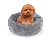 PETCUTE Dog Bed Cat Bed for Indoor Cats Small Medium Washable Cat Nest Bed Fluffy Warm Puppy Bed Donut for Winter