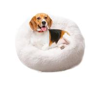 PETCUTE Dog Bed Cat Bed for Indoor Cats Washable Plush Donut Pet Bed Puppy Beds Soft Calming Cuddler Kennel Small Dog Beds