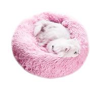 PETCUTE Dog Bed Cat Bed for Indoor Cats Washable Plush Donut Pet Bed Puppy Beds Soft Calming Cuddler Kennel Small Dog Beds