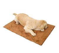 PETCUTE Dog Bed Mat,Washable Fluffy Dog Bed Cushion with Anti-Slip Bottom, Soft Warm Pet Dog Crate Mattress for Medium and Large Pets,Pet Sleeping Mattress Kennel Bed Pad