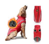 PETCUTE Dog coat Warm Vest Jacket for medium large dogs waterproof dog coat