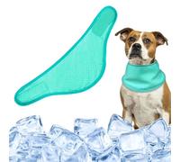 PETCUTE Dog Cooling Bandana,Instant Chill Out Adjustable Pet Scarf for Summer,Outdoor Cooling Bandana for Dogs,Prevent Sunstroke for Small Medium Large Breeds,Two Ways to Use,Green,L
