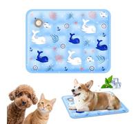 PETCUTE Dog Cooling Mat,Durable Pet Cool Mat for Dogs and Cats,Non Toxic Gel Self Cooling Pad for Large Dogs,Scratch-Resistant,Waterproof & Easy Clean,Ideal for Home Travel or Outdoor M