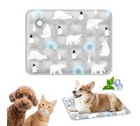 PETCUTE Dog Cooling Mat,Durable Pet Cool Mat for Dogs and Cats,Non Toxic Gel Self Cooling Pad for Large Dogs,Scratch-Resistant,Waterproof & Easy Clean,Ideal for Home Travel or Outdoor S