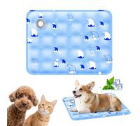 PETCUTE Dog Cooling Mat,Durable Pet Cool Mat for Dogs and Cats,Non Toxic Gel Self Cooling Pad for Large Dogs,Scratch-Resistant,Waterproof & Easy Clean,Ideal for Home Travel or Outdoor S