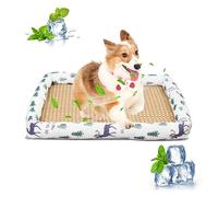 PETCUTE Dog Cooling Mat,Pet Self Cooling Pad, Non-Toxic Pet Cool Bed for Dogs and Cats with Non-slip Bottom, Anti-Scratch Animals Sleeping Mattress,Heat Relief Mat in Hot Summer,XL
