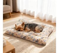 PETCUTE Dog Crate Bed Mattress, Fleece Pet Cushion Bed Mat,Dual Purpose,Soft Premium Plush Cat Cushion Pad for Small Dog Cat Puppy,Machine Washable,for All Seasons,3XL