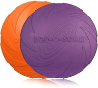 PETCUTE Dog Frisbee Dog flying Disc interactive Toy for dog Dogs Training frisbee 2 Pieces ø 20 cm