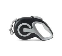 PETCUTE Dog Lead,Retractable Dog Leash with Non-slip Hanle, No-Tangle Extendable Pet Lead Suitable For Small & Medium Dogs,Pet Leash with Nylon Reflective Webbing,One-Handed Brake,Pause,Lock