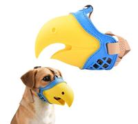PETCUTE Dog Muzzle, Parrot Shaped Soft TPR Muzzle for Small Medium Large Dogs, Anti-Biting Barking Chewing Breathable Muzzles with Adjustable Strap for Walking Training,#4