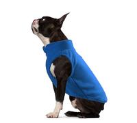 PETCUTE Dog Winter Coat With Warm Fleece Lining, Pet Clothes With Harness Hole, Warm Pullover Jacket for Cold Weather, Apparel for Puppy Small Dogs, Vest Sweater