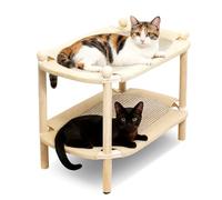 PETCUTE Double-Layer Cat Scratcher Cardboard, Wear-Resistant, Breathable Cat Scratching Bed, Multifunctional Pet Sleeping Bed,Kitten Cardboard Scratch Pad,Prevents Furniture Damage