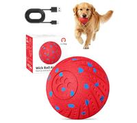 PETCUTE Interactive Dog Ball,USB Rechargeable Automatic Moving Bouncing Ball,Durable Chew Toy for Small/Medium/Large Dogs to Relieve Boredom & Reduce Destructive Behavior,for Indoor & Outdoor Use