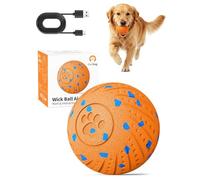 PETCUTE Interactive Dog Ball,USB Rechargeable Automatic Moving Bouncing Ball,Durable Chew Toy for Small/Medium/Large Dogs to Relieve Boredom & Reduce Destructive Behavior,for Indoor & Outdoor Use
