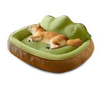 PETCUTE Orthopedic Dog Beds for Large Dogs,Soft Warm Dog Sofa Beds with High Edge Support,Calming Anti Anxiety Dog Bed,Winter Pet Sofa Bed with Non-Skid Bottom,Ideal for Indoor and Outdoor Use
