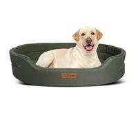 PETCUTE Pet Bed for Cats and Small Medium Dogs,Small Cat Beds with Removable and Reversible Cushion,Washable Pet Sofa Bed,Super Soft and Comfortable Plush Dog Bed with Non-Slip Bottom