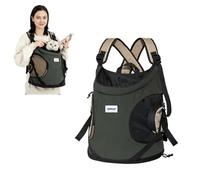 PETCUTE Pet Carrier Backpack,Cat and Dog Backpack with 2 Side Pockets