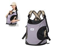 PETCUTE Pet Carrier Backpack,Cat and Dog Backpack with 2 Side Pockets