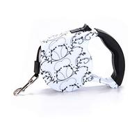 PETCUTE Retractable Dog Lead Dog Leash Puppy Walking Leash Extensible One-handed Braking For Small and Medium Dog