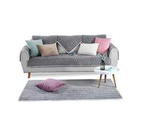 PETCUTE Sectional sofa cover sectional couch slipcovers l shaped sofa protector corner sofa cover90X180cmGray