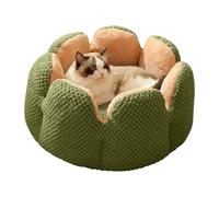 PETCUTE Small Dog Bed Washable,Cactus Shape Cat Beds for Indoor Cats and Puppy with Reversible Removable Pillows, Washable Dog Bed Sofa with Non-slip Bottom, Gift For Small Dogs and Cats