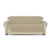 PETCUTE Sofa cover couch covers Sofa Protector 3 Seater Dog Cat Furniture Protector Beige