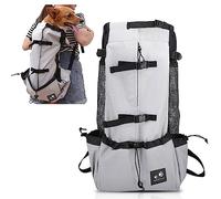 PETCUTEDog Cat Carrier Backpack dog travel bag backpack for Puppy cat Breathable pet carrier bag with Adjustable bag mouth waterproof backpack for pet Up to 16.5KG