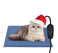 PETDOTT Pet Heating Pads for Cats, Outdoor/Indoor Cats Electric Heating Pad for Pregnant Newborn Stray Wild Kitten,Temperature Time Controlled for Pregnant Newborn Cat,M:40 * 50cm
