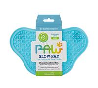 PetDreamHouse PAW Slow Lick Pad - Non-Slip Lick Mat for Dogs & Cats, Anxiety Relief, Durable TPE, Suction Cup Grip, Dishwasher Safe - Blue