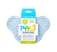 PetDreamHouse PAW Slow Lick Pad - Non-Slip Lick Mat for Dogs & Cats, Anxiety Relief, Durable TPE, Suction Cup Grip, Dishwasher Safe - Baby Blue