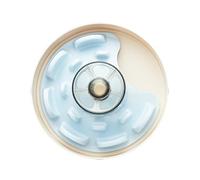 PetDreamHouse SPIN Interactive Dog Slow Feeder Bowl, UFO Maze, Difficulty Level - Tricky, Baby Blue