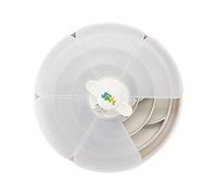 PetDreamHouse SPIN Interactive Feeder Spiral Grey with Twister Lid Lv3 Tricky