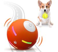 PetDroid Interactive Dog/Cats Ball Toys,Durable Motion Activated Automatic Rolling Ball Toys for Puppy/Small/Medium Dogs,USB Rechargeable