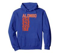 Pete Alonso - Home Run List - New York Baseball Pullover Hoodie