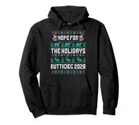Pete Buttigieg 2028 For President Hope Ugly Christmas Pullover Hoodie