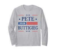 Pete Buttigieg 2028 President Buttigieg 2028 American Flag Long Sleeve T-Shirt