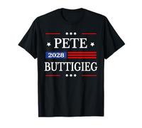 Pete Buttigieg 2028 President Buttigieg 2028 American Flag T-Shirt