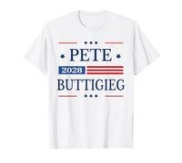 Pete Buttigieg 2028 President Buttigieg 2028 American Flag T-Shirt