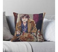 Pete Doherty Eating A Large Breakfast Square Pillowcase Polyester Linen Velvet Creative Zip Decor Home Cushion Cover