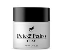 Pete & Pedro CLAY - Hair Clay For Men | Medium Hold and Matte Finish | Adds Body and Thickness | As Seen on Shark Tank 2 oz.