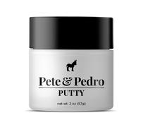 Pete & Pedro HAIR PUTTY - Strong Hold Matte Finish Low Shine Hair Clay for Men Ideal for Hairstyling & Grooming Medium Messy & Shorter Hair Style