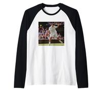 Pete Sampras Wimbledon Tennis Champion 1996 Raglan Baseball Tee