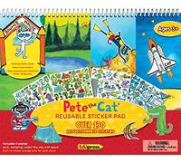 Pete The Cat Reusable Sticker Pad