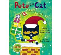Pete the Cat Saves Christmas by Eric Litwin (English) Hardcover Book