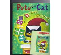 Pete the Cat Saves Christmas Paperback & Audio Cd Set By Eric Litwin
