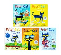 Pete the Cat Series 5 Books Collection Set By Eric Litwin (I Love | Litwin Eric