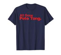 Pete Tong All Gone Pete Tong Backwards E's Red Text T-Shirt