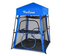 PETEASE Cat Tower Tent,Outdoor Patio Cat Enclosures with Breathable Mesh,Indoor Playpen Portable Exercise Tent