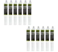 Petec 12x Kunststoffbond High Performance Dual-Syringe 10ml